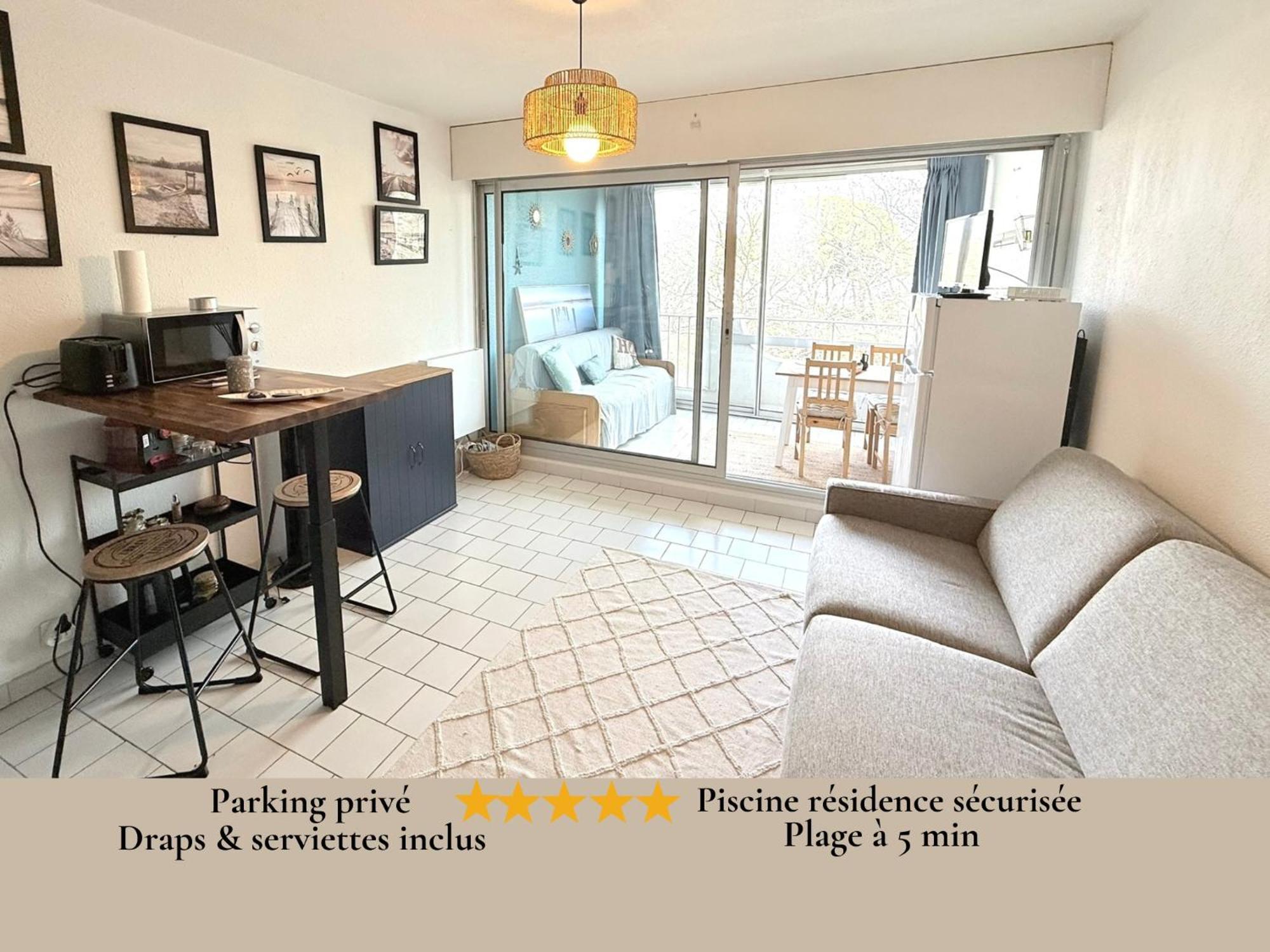 Appart Grande Motte Quartier Couchant - Parking - Balcon- Piscine - Plage 300M La Grande-Motte Exterior foto